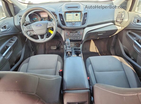 1FMCU9GD3JUC11651 2018 FORD ESCAPE Black Vista del salpicadero