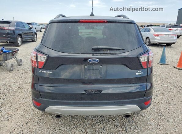 1FMCU9GD3JUC11651 2018 FORD ESCAPE Black Vista trasera