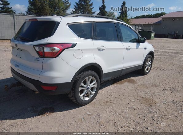 1FMCU9GD3JUC28711 2018 FORD ESCAPE White Tył prawy