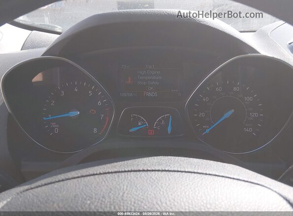 1FMCU9GD3JUC28711 2018 FORD ESCAPE White Widok tylnych siedzeń