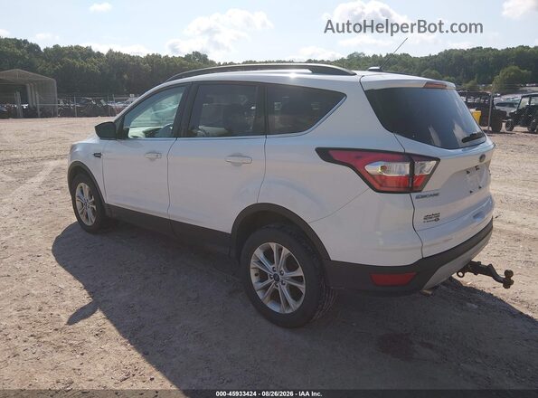 1FMCU9GD3JUC28711 2018 FORD ESCAPE White Tył lewy