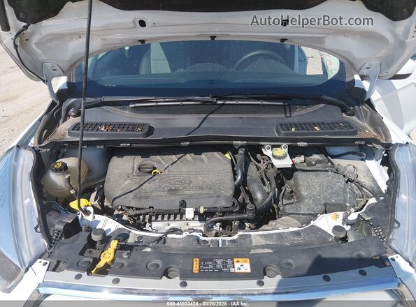 1FMCU9GD3JUC28711 2018 FORD ESCAPE White Widok z tyłu