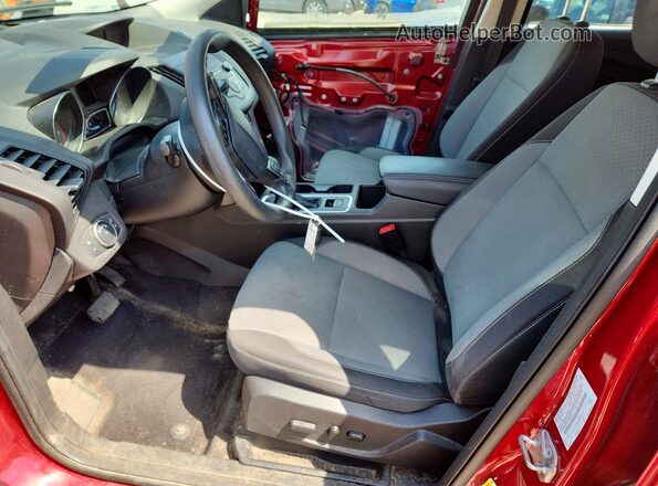1FMCU9GD3JUC43967 2018 FORD ESCAPE Red Front interior view