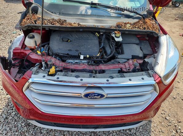 1FMCU9GD3JUC43967 2018 FORD ESCAPE Red Rear interior view