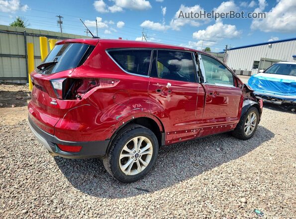 1FMCU9GD3JUC43967 2018 FORD ESCAPE Red Rear right