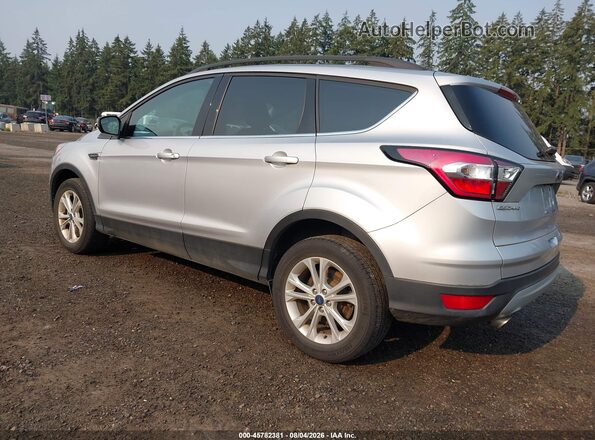 1FMCU9GD3JUD31160 2018 FORD ESCAPE Silver Trasero izquierdo