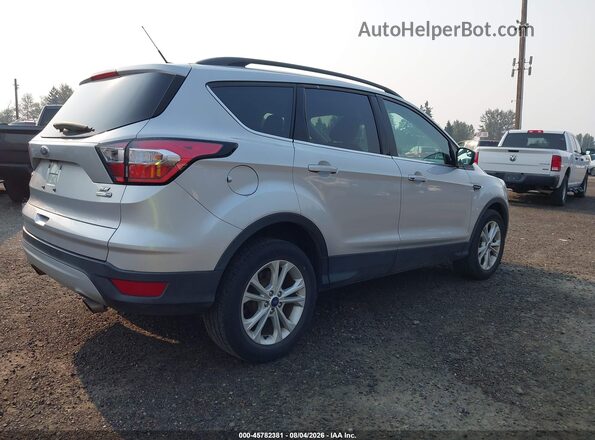 1FMCU9GD3JUD31160 2018 FORD ESCAPE Silver Trasero derecho