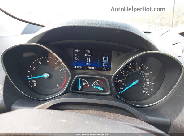 1FMCU9GD3JUD31160 2018 FORD ESCAPE Silver Vista de los asientos traseros