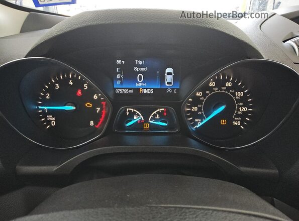 1FMCU9GD3JUD35144 2018 FORD ESCAPE Blue 