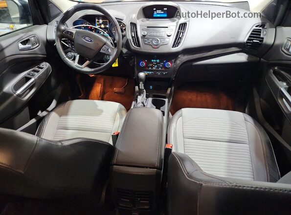 1FMCU9GD3JUD40117 2018 FORD ESCAPE White Առջևի վահանակի տեսք