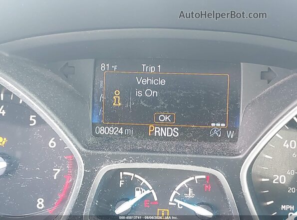 1FMCU9GD3JUD61257 2018 FORD ESCAPE Silver 