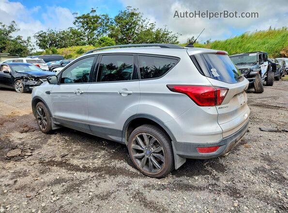 1FMCU9GD3KUA07532 2019 FORD ESCAPE Серебряный Задняя левая четверть