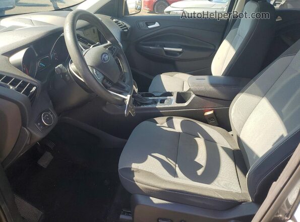 1FMCU9GD3KUA73871 2019 FORD ESCAPE Gray Widok wnętrza z przodu