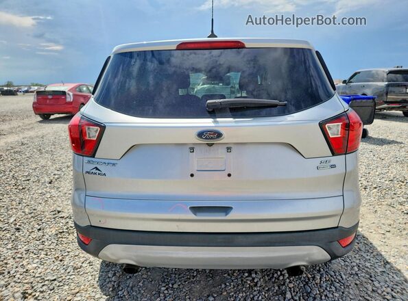 1FMCU9GD3KUB10367 2019 FORD ESCAPE Silver უკანა ხედი