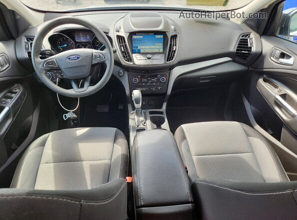 1FMCU9GD3KUB10367 2019 FORD ESCAPE Silver წინა პანელის ხედი