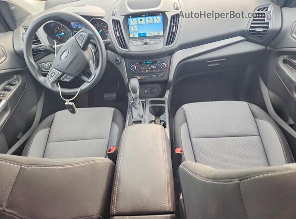 1FMCU9GD3KUB73923 2019 FORD ESCAPE Gray წინა პანელის ხედი