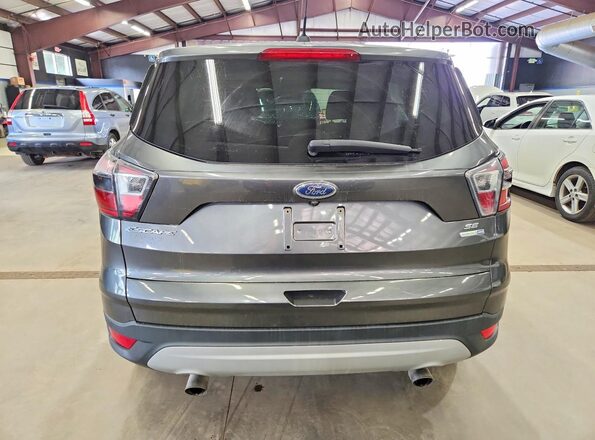 1FMCU9GD4HUA17897 2017 FORD ESCAPE Gray უკანა ხედი