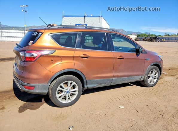 1FMCU9GD4HUA86766 2017 FORD ESCAPE Orange Задня права чверть