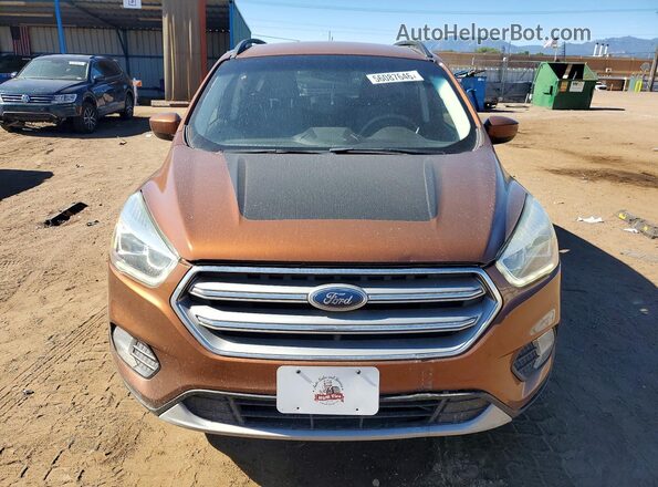 1FMCU9GD4HUA86766 2017 FORD ESCAPE Orange Вид спереду