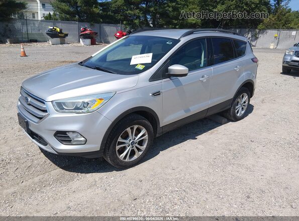 1FMCU9GD4HUA87478 2017 FORD ESCAPE Silver Передня ліва чверть