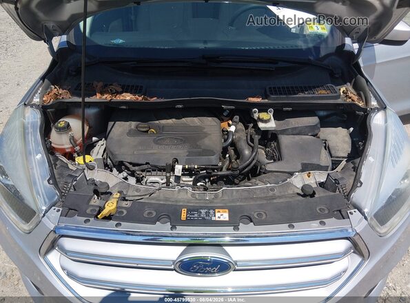 1FMCU9GD4HUA87478 2017 FORD ESCAPE Silver Вид ззаду