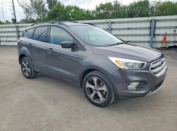 1FMCU9GD4HUB23850 2017 FORD ESCAPE Серый Передняя правая четверть