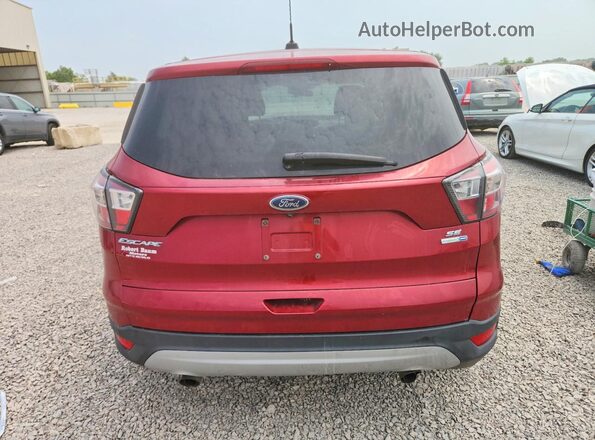 1FMCU9GD4HUB25789 2017 FORD ESCAPE Красный Вид сзади
