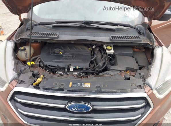 1FMCU9GD4HUB55875 2017 FORD ESCAPE Orange Вид ззаду