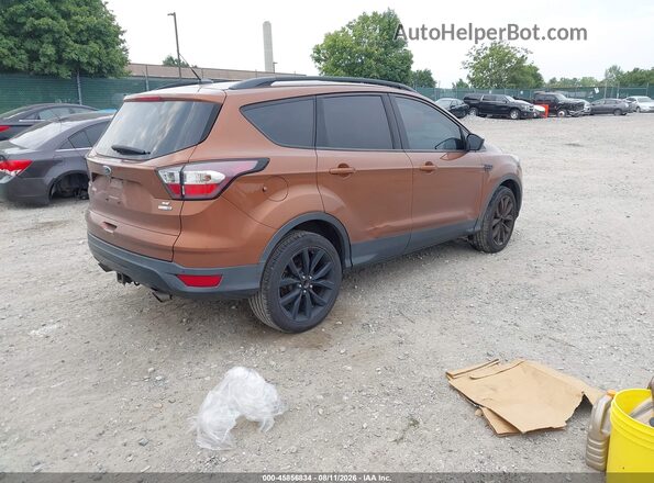 1FMCU9GD4HUB55875 2017 FORD ESCAPE Orange Задня права чверть