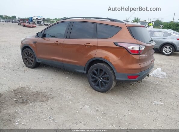 1FMCU9GD4HUB55875 2017 FORD ESCAPE Orange Задня ліва чверть