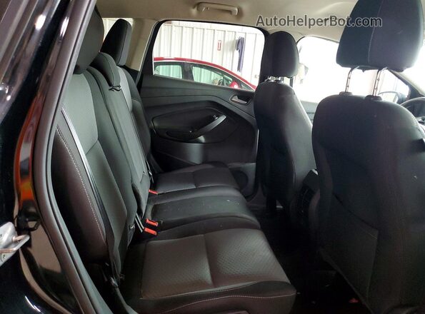 1FMCU9GD4HUC08624 2017 FORD ESCAPE Black Widok wnętrza z tyłu