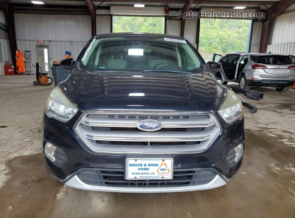 1FMCU9GD4HUC08624 2017 FORD ESCAPE Black Widok z przodu