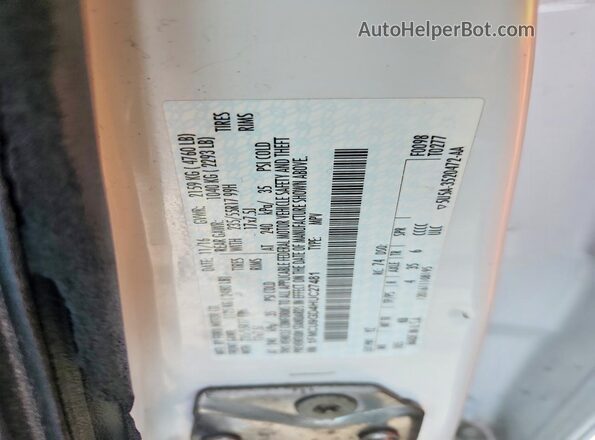 1FMCU9GD4HUC27481 2017 FORD ESCAPE White 