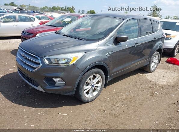 1FMCU9GD4HUC46564 2017 FORD ESCAPE Gray Przód lewy