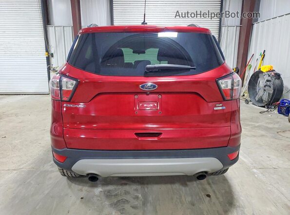 1FMCU9GD4HUD25703 2017 FORD ESCAPE Red Vista trasera