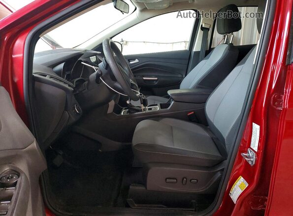 1FMCU9GD4HUD25703 2017 FORD ESCAPE Red Vista interior delantera