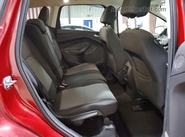 1FMCU9GD4HUD25703 2017 FORD ESCAPE Red Vista interior trasera