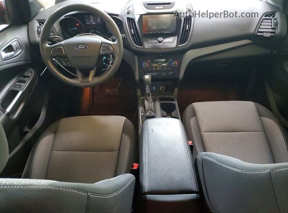 1FMCU9GD4HUD25703 2017 FORD ESCAPE Red Vista del salpicadero