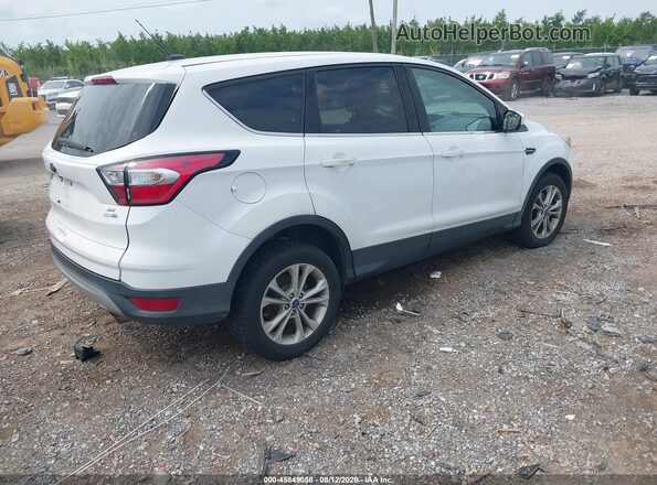 1FMCU9GD4HUD85870 2017 FORD ESCAPE Белый Задняя правая четверть