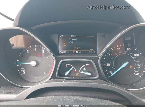 1FMCU9GD4HUD85870 2017 FORD ESCAPE Белый Вид задних сидений