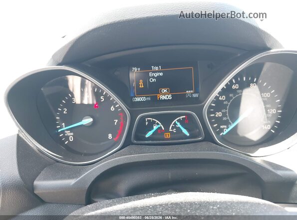 1FMCU9GD4HUE18513 2017 FORD ESCAPE Gold Rear seats view