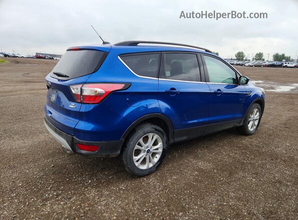 1FMCU9GD4JUA26007 2018 FORD ESCAPE Blue უკანა მარჯვენა