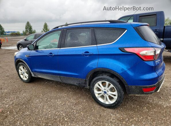 1FMCU9GD4JUA26007 2018 FORD ESCAPE Blue უკანა მარცხენა