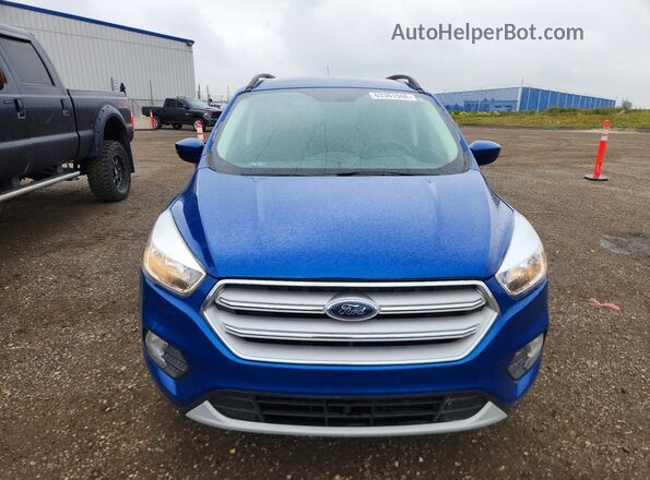 1FMCU9GD4JUA26007 2018 FORD ESCAPE Blue წინა ხედი
