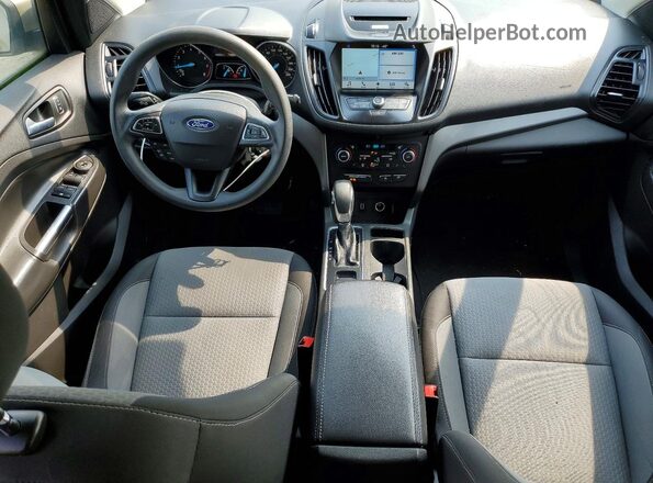1FMCU9GD4JUA32860 2018 FORD ESCAPE Кремовый Вид панели приборов