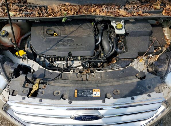 1FMCU9GD4JUA32860 2018 FORD ESCAPE Кремовый Вид подкапотного пространства