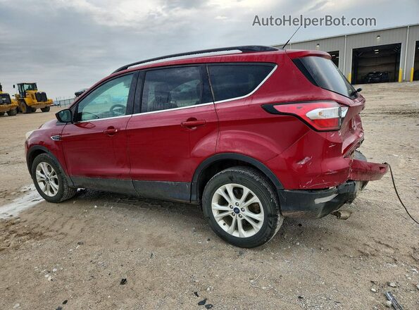 1FMCU9GD4JUB25751 2018 FORD ESCAPE Красный Задняя левая четверть