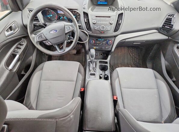 1FMCU9GD4JUB25751 2018 FORD ESCAPE Красный Вид панели приборов