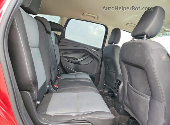 1FMCU9GD4JUB25751 2018 FORD ESCAPE Красный Вид задних сидений