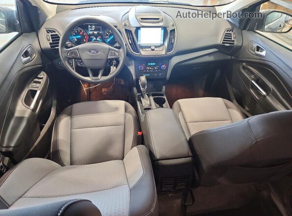 1FMCU9GD4JUB43196 2018 FORD ESCAPE Gray Vista del salpicadero